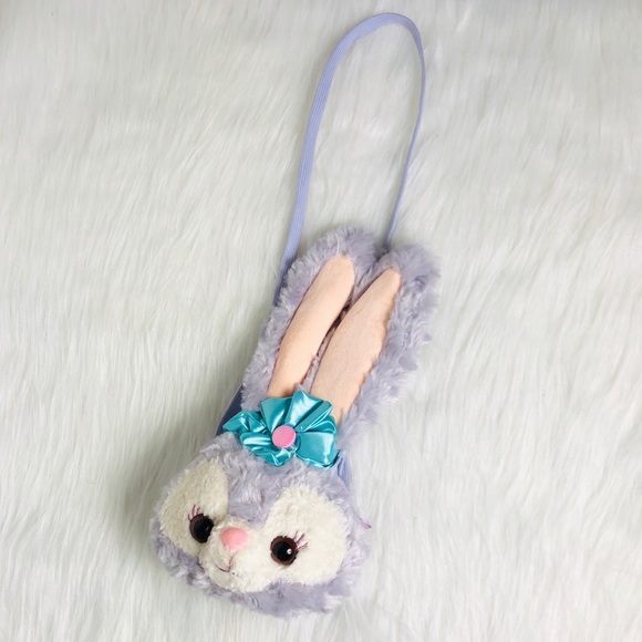 Tokyo Disneysea StellaLou Lavender BunnyRabbit Bag - Picture 4 of 12